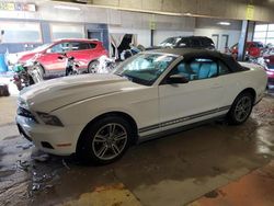 Salvage cars for sale at Indianapolis, IN auction: 2010 Ford Mustang