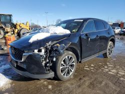 Salvage cars for sale at Bridgeton, MO auction: 2022 Mazda CX-5 Premium