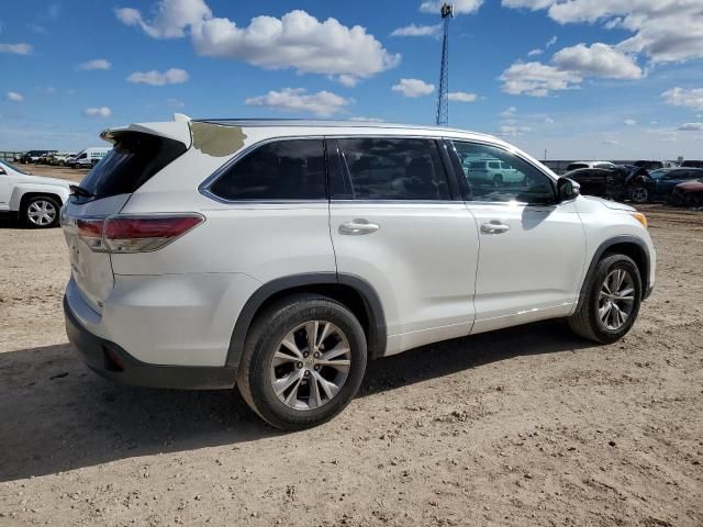 2014 Toyota Highlander XLE