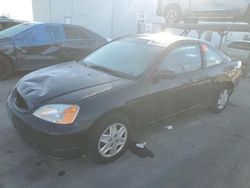 Salvage cars for sale at Sacramento, CA auction: 2003 Honda Civic LX