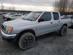 Nissan salvage cars for sale: 2000 Nissan Frontier Crew Cab XE