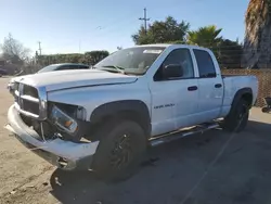 Salvage cars for sale from Copart San Martin, CA: 2002 Dodge RAM 1500