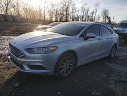 Salvage cars for sale from Copart Baltimore, MD: 2017 Ford Fusion SE