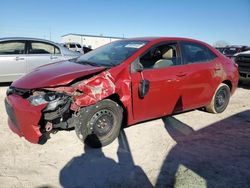 Salvage cars for sale at Haslet, TX auction: 2016 Toyota Corolla L