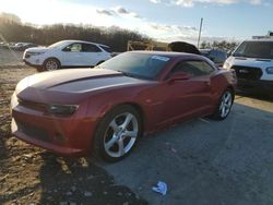 Carros salvage a la venta en subasta: 2015 Chevrolet Camaro LT