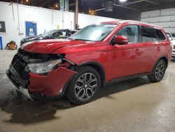 Mitsubishi salvage cars for sale: 2015 Mitsubishi Outlander GT