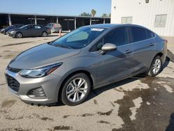 Salvage cars for sale at Fresno, CA auction: 2019 Chevrolet Cruze LT