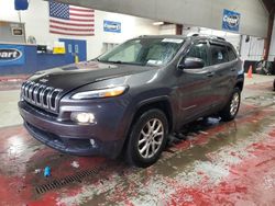 Salvage cars for sale from Copart Angola, NY: 2015 Jeep Cherokee Latitude