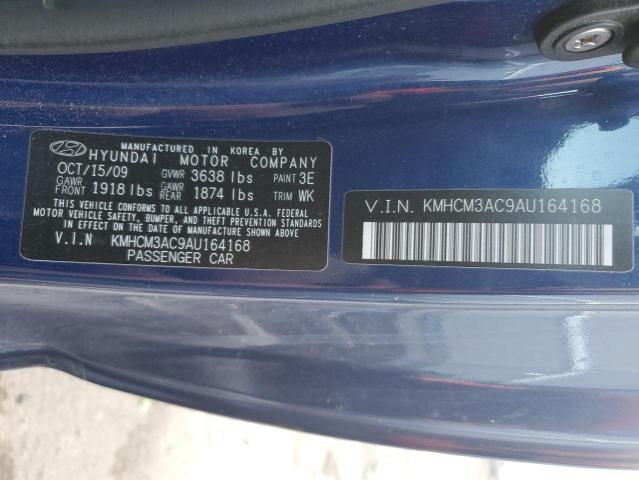 2010 Hyundai Accent Blue