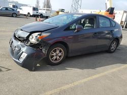 Salvage cars for sale at Hayward, CA auction: 2011 Toyota Prius