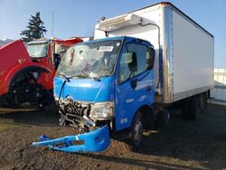 Salvage trucks for sale at Woodburn, OR auction: 2016 Hino 195