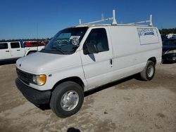 Salvage cars for sale at Houston, TX auction: 2002 Ford Econoline E250 Van