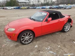 Salvage cars for sale at Charles City, VA auction: 2006 Mazda MX-5 Miata