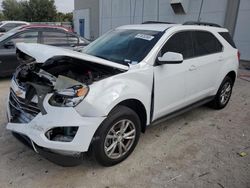 Salvage cars for sale at Apopka, FL auction: 2017 Chevrolet Equinox LT