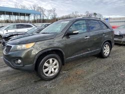 Salvage cars for sale at Spartanburg, SC auction: 2012 KIA Sorento Base