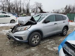 Salvage Cars with No Bids Yet For Sale at auction: 2016 Honda CR-V LX