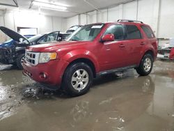 Salvage cars for sale at Madisonville, TN auction: 2012 Ford Escape Limited