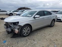 Salvage cars for sale from Copart Taylor, TX: 2017 Chevrolet Impala LT