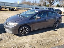 Salvage cars for sale from Copart Chatham, VA: 2015 Honda Civic EX