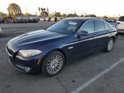 BMW salvage cars for sale: 2011 BMW 535 I