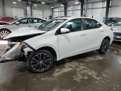 Salvage cars for sale at Ham Lake, MN auction: 2015 Toyota Corolla L