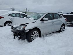 Nissan salvage cars for sale: 2017 Nissan Sentra S