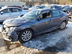 Honda salvage cars for sale: 2019 Honda Civic LX