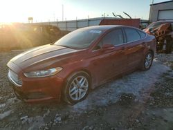 Salvage cars for sale at Cahokia Heights, IL auction: 2014 Ford Fusion SE