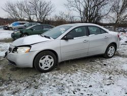 Salvage cars for sale at Baltimore, MD auction: 2007 Pontiac G6 Value Leader