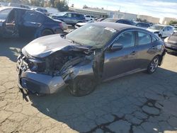 Salvage cars for sale at Martinez, CA auction: 2017 Honda Civic LX