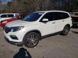 Salvage cars for sale at Austell, GA auction: 2017 Honda Pilot Touring