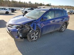 Salvage cars for sale at Windham, ME auction: 2015 Toyota Rav4 XLE