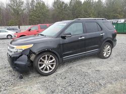 Salvage cars for sale at Gainesville, GA auction: 2013 Ford Explorer XLT