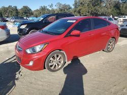 Salvage cars for sale at Ocala, FL auction: 2013 Hyundai Accent GLS