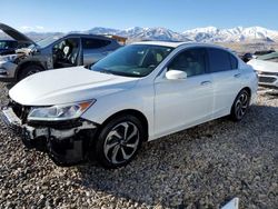 Honda Vehiculos salvage en venta: 2017 Honda Accord EX