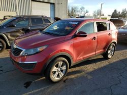 Salvage cars for sale at Woodburn, OR auction: 2012 KIA Sportage LX