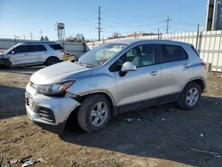 Salvage cars for sale at Chicago Heights, IL auction: 2019 Chevrolet Trax LS