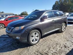 Salvage cars for sale at Midway, FL auction: 2010 Lexus RX 450H