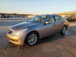 Salvage cars for sale at Memphis, TN auction: 2009 Infiniti G37 Base