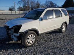 Salvage cars for sale at Gastonia, NC auction: 2006 Honda CR-V SE