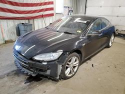 Salvage cars for sale from Copart Lyman, ME: 2016 Tesla Model S