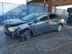 Salvage cars for sale from Copart Riverview, FL: 2016 Toyota Corolla L