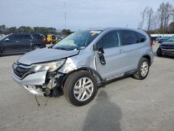 Salvage cars for sale at Dunn, NC auction: 2015 Honda CR-V EX