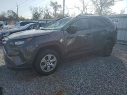 Salvage cars for sale at Riverview, FL auction: 2021 Toyota Rav4 LE