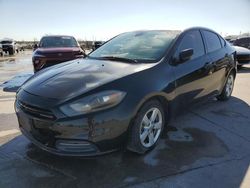 Salvage cars for sale at Grand Prairie, TX auction: 2016 Dodge Dart SXT