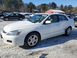 Honda Vehiculos salvage en venta: 2006 Honda Accord EX