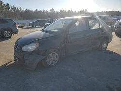 Salvage cars for sale from Copart Windham, ME: 2007 Hyundai Accent GLS