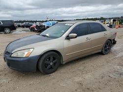 Salvage cars for sale from Copart Houston, TX: 2004 Honda Accord EX