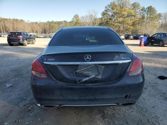 2016 Mercedes-Benz C 300 4matic