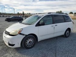 Salvage cars for sale at Mentone, CA auction: 2005 Toyota Sienna CE